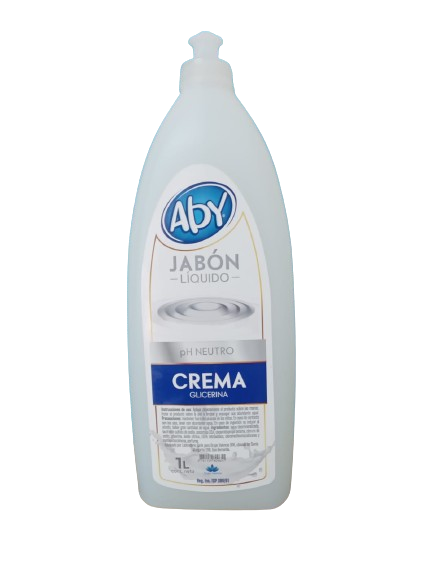 Jabon Liquido Aby Crema Glicerina 1 Lt