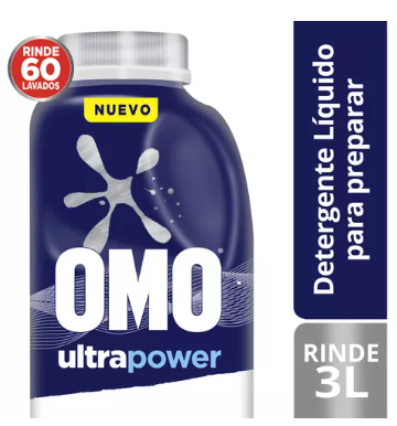 Detergente Liquido Omo Diluible