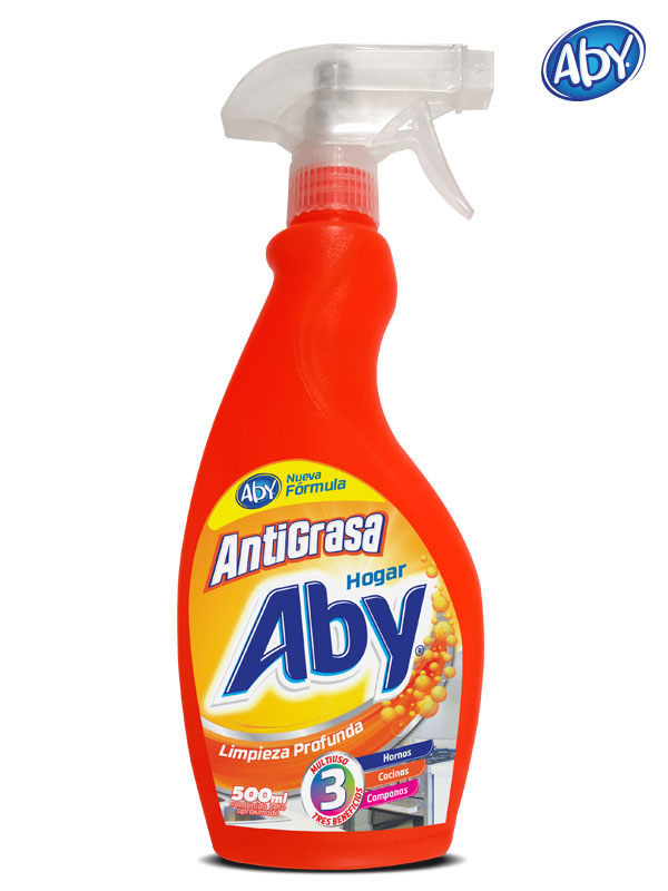Desengrasante Aby con Atomizador 500 ml