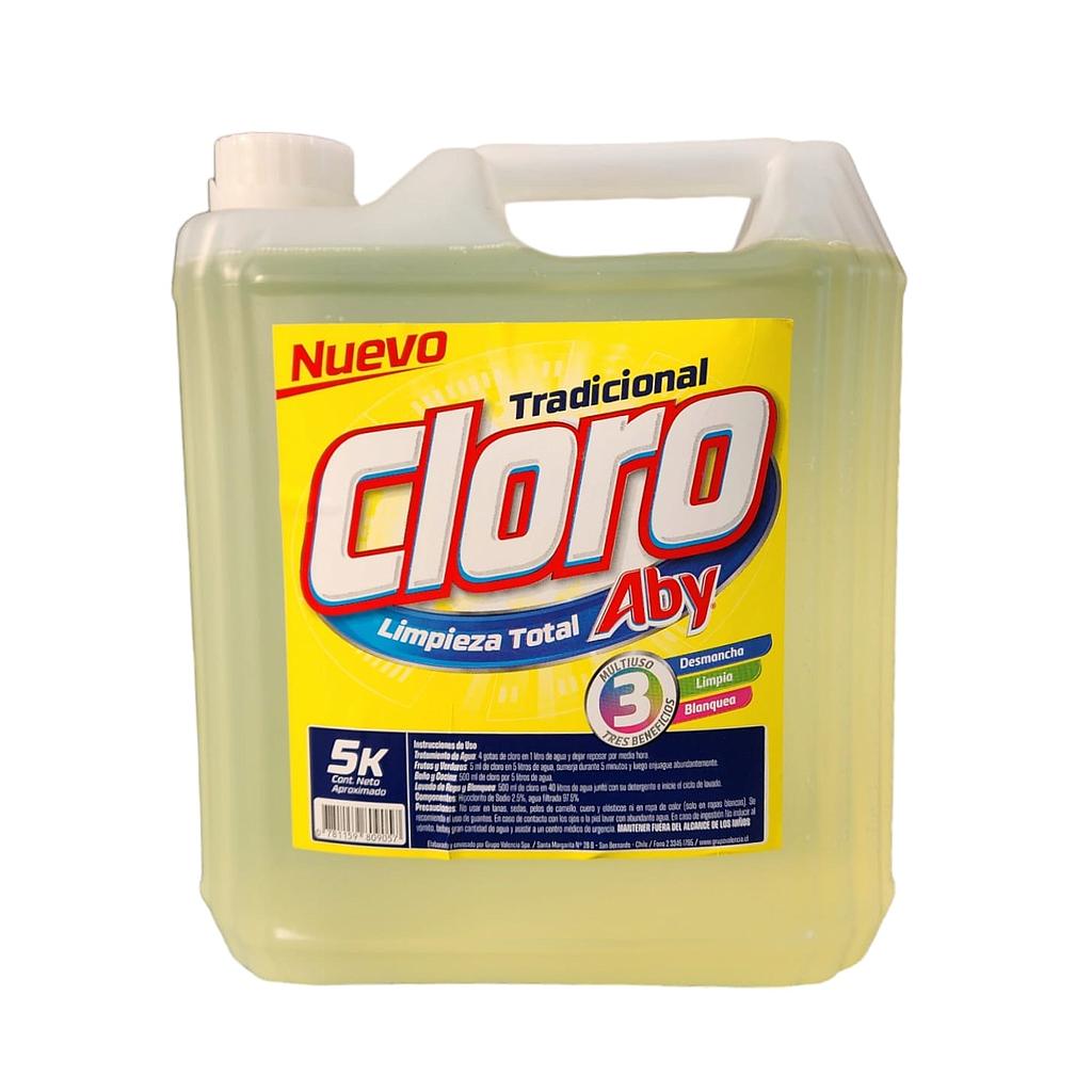Cloro Hogar Aby 5 Lt