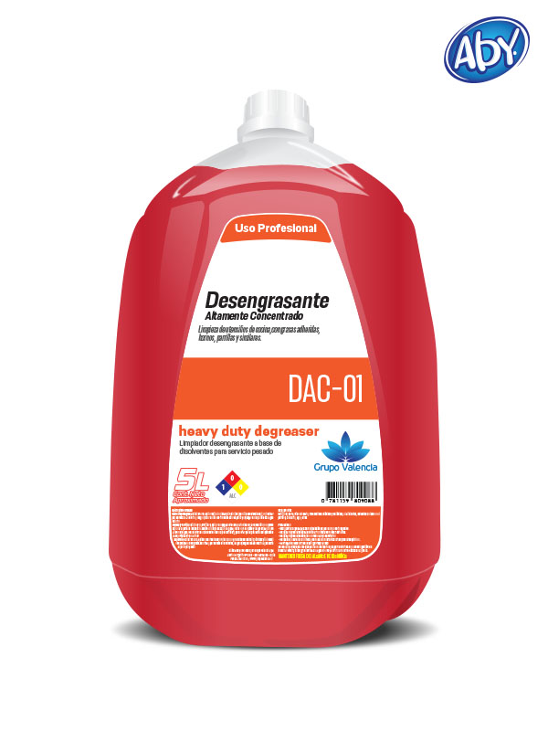 Desengrasante Industrial Aby 5 Lts