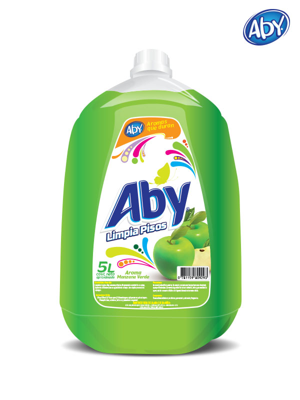 Limpia Pisos Aby 5 Lt / Manz Verde