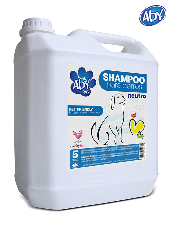 Shampoo para Perros Aby  5 Lts  (Neutro)