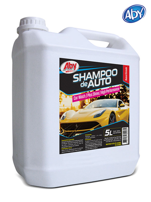 Shampoo de Auto Aby  5 Lts   